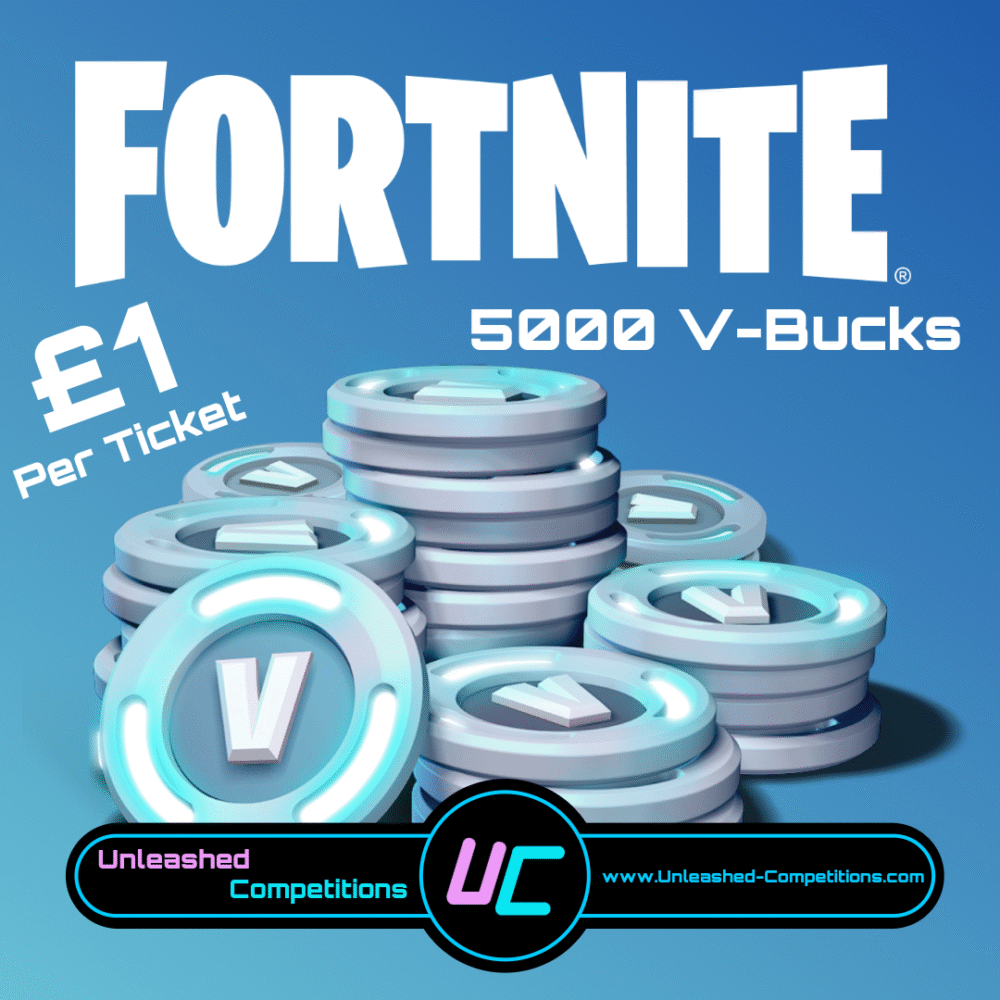 5000 Fortnite V-Bucks