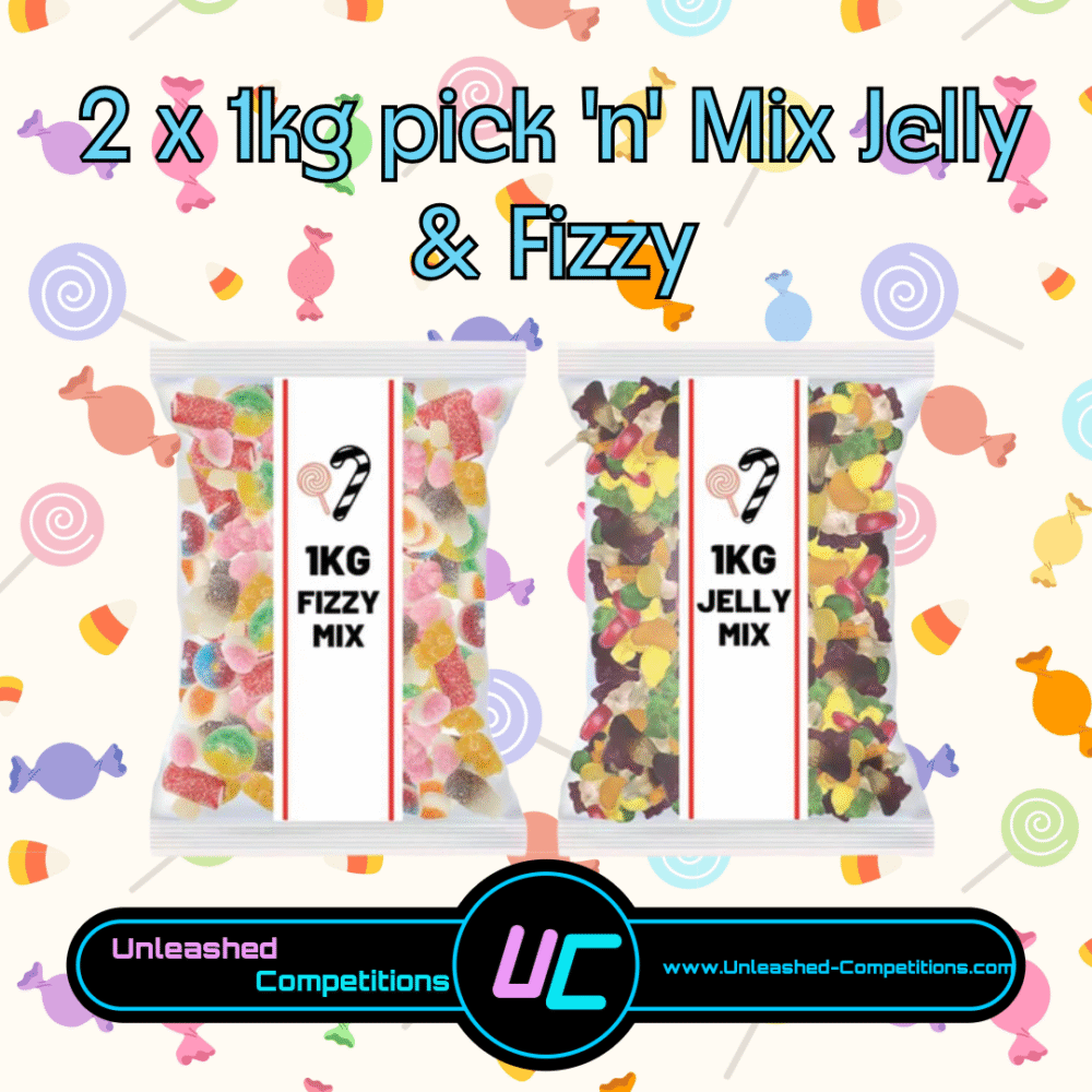 2 x giant bradley 1kg pick 'n' Mix
