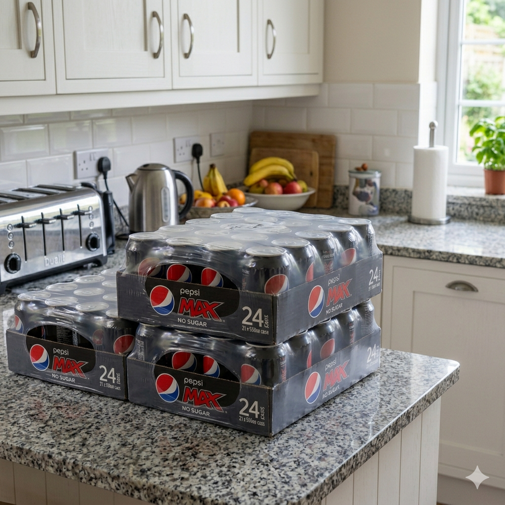 72 Can of Pepsi Max